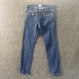 J.Crew Vintage Skinny Jeans Size 28 x 29 High Rise Stretch Denim Classic Fit